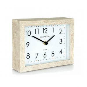 7inch Smithfield Mantel Clock Soaped Oak