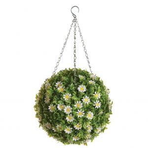Artificial Daisy Topiary Ball
