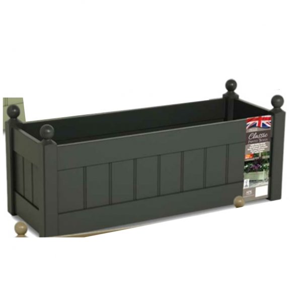 Classic Painted Trough - Charcoal