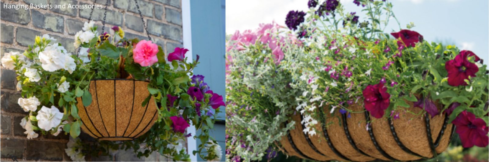 HANGING BASKETS & ACCESSORIES