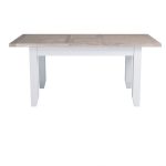 Small Chalked Oak Extending Dining Table